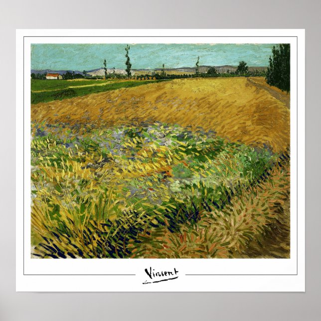 Vincent Van Gogh Zedign Art Poster nº 4 (Frente)