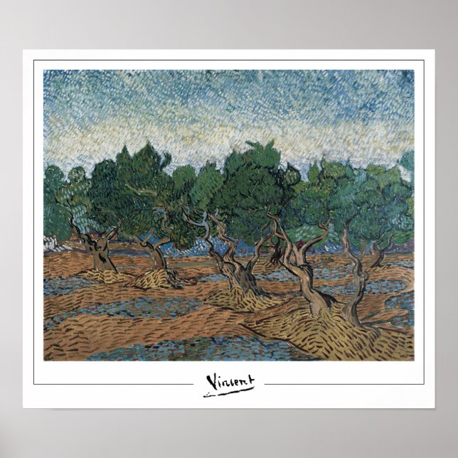 Vincent Van Gogh Zedign Art Poster nº 42-2 (Frente)