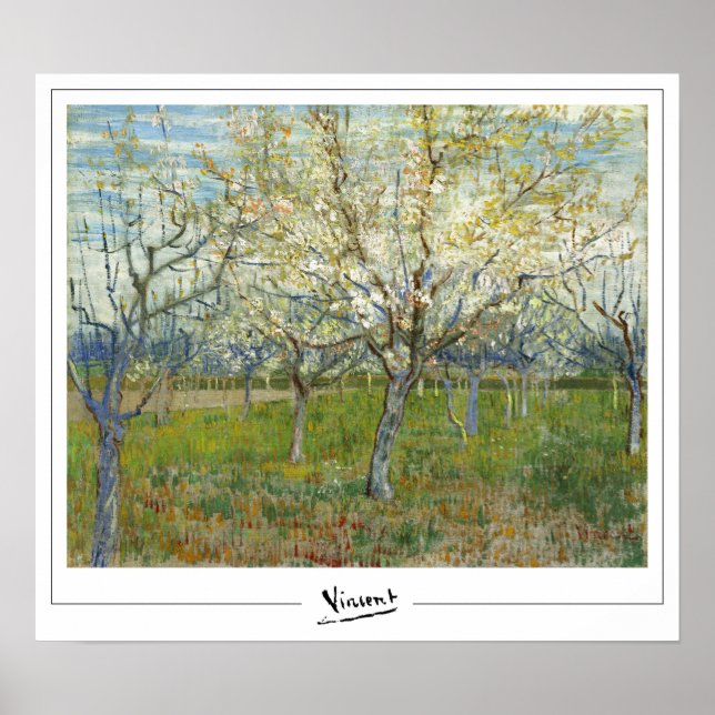 Vincent Van Gogh Zedign Art Poster nº 44-2 (Frente)