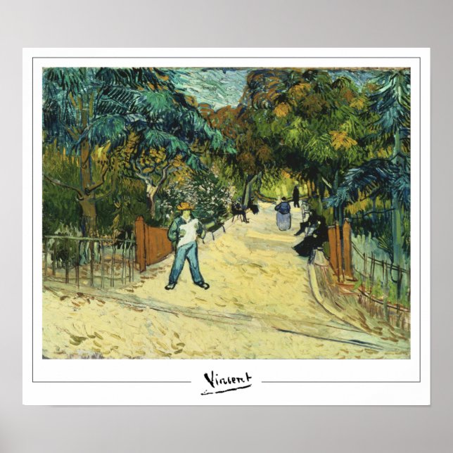 Vincent Van Gogh Zedign Art Poster nº 47 (Frente)