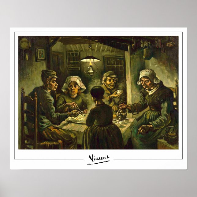 Vincent Van Gogh Zedign Art Poster nº 56 (Frente)