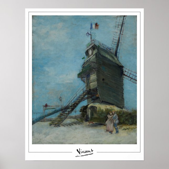 Vincent Van Gogh Zedign Art Poster nº 57 (Frente)