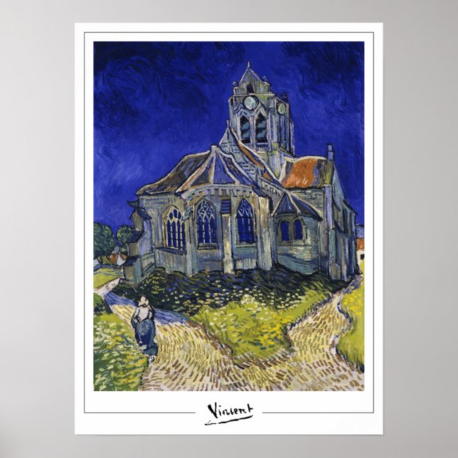 Vincent Van Gogh Zedign Art Poster nº 5-2 (Frente)