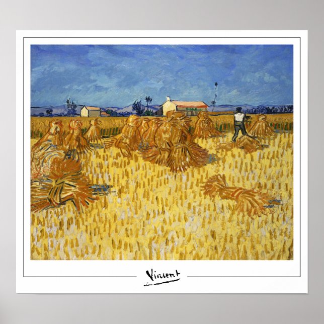 Vincent Van Gogh Zedign Art Poster nº 7-3 (Frente)