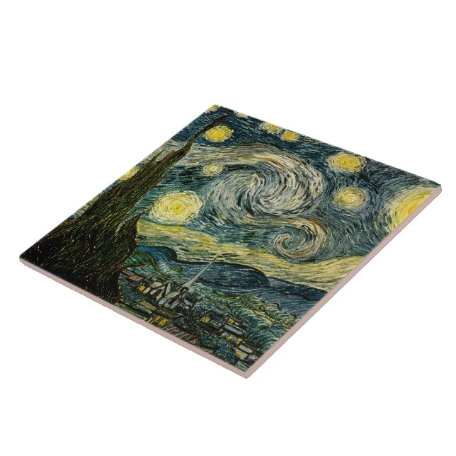 Vincent van Gogh's The Starry Night (1889) (Lateral)