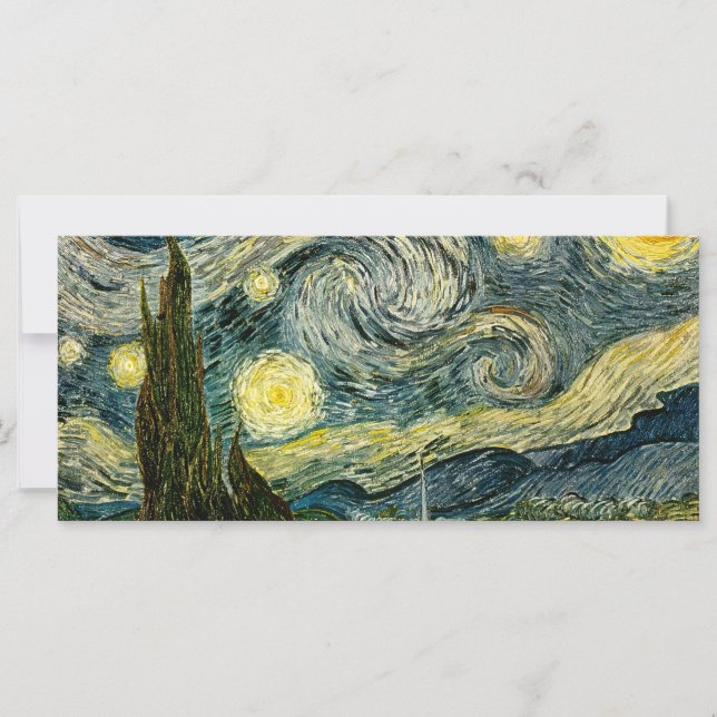 Vincent van Gogh's The Starry Night (1889) (Frente)