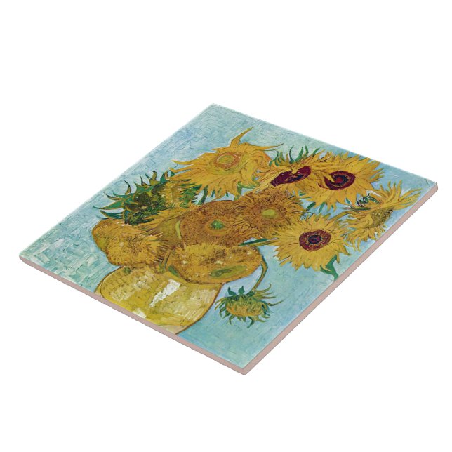 Vincent Willem van Gogh , “ Sunflowers ” (Lateral)