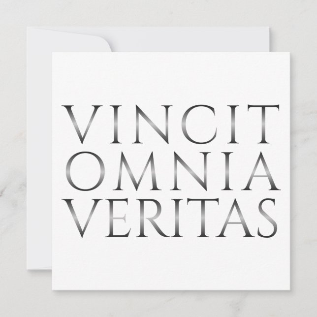 VINCIT OMNIA VERITAS - Luz (Frente)