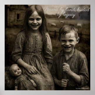 Vinculado por terra, guiado pelo poster legado