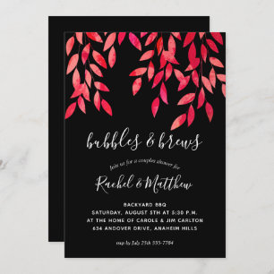 Vinhas Rosa Quente no Chá de casamento de Casais P