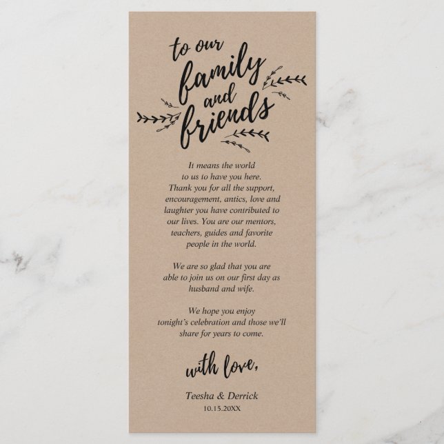 Vinhas Russas Kraft, Colocação De Cartões de agrad (Frente)