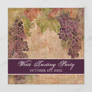 Vinhedo envelhecido convite de festas da uva da