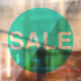 Vinheta de Sinalizador de Venda Verde Neon Transpa