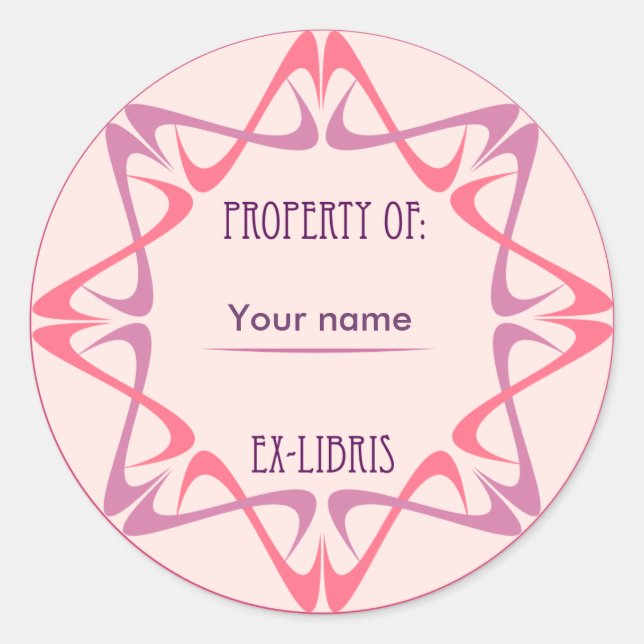 Vinheta ex-líbris nº 8c (Frente)