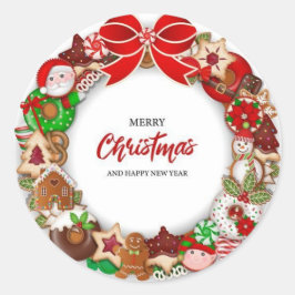 Vinhetas e etiquetas Feliz Natal