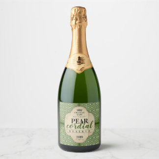 Vinho caseiro de cor personalizado personalizado