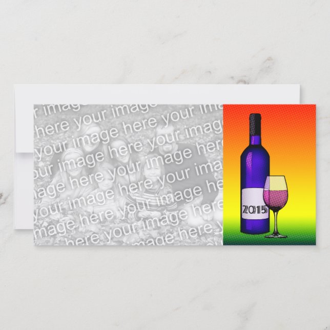 Vinho de celebração de 2015 (Frente)