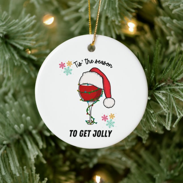 Vinho de Enfeites de natal feriado bebe engraçado (Árvore)