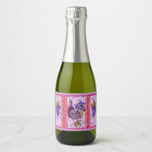 Vinho E Uva Provencem Pointilismo Picônico