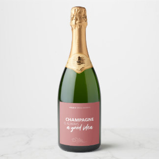 Vinho Espumante é sempre uma boa ideia rótulo da g