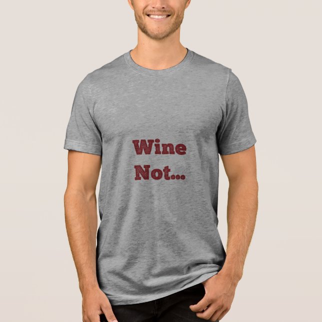 Vinho Não (Frente)