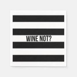 Vinho não? Guardanapos da American MoJo