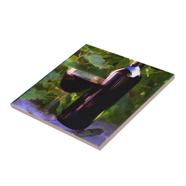 Vinho no por do sol (Lateral)