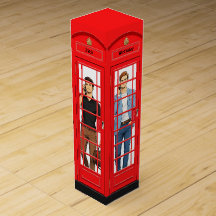 Caixa de Telefone Vermelha de Londres Personalizad