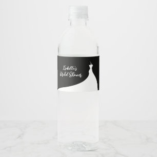 Vinho Rótulo da garrafa de água Chá de panela preto Eleg