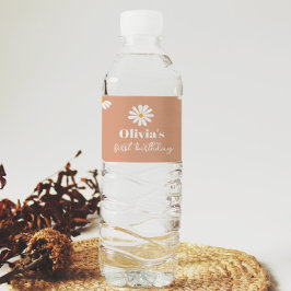 Vinho Rótulo da Garrafa de Água da Festa de aniversário 