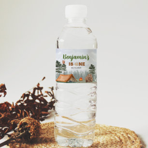 Vinho Rótulo da Garrafa de Água de Aniversário da Madeir