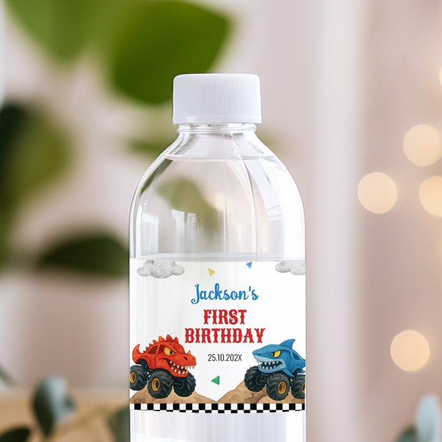 Vinho Rótulo da garrafa de água do Aniversário de crianç (Criador carregado)