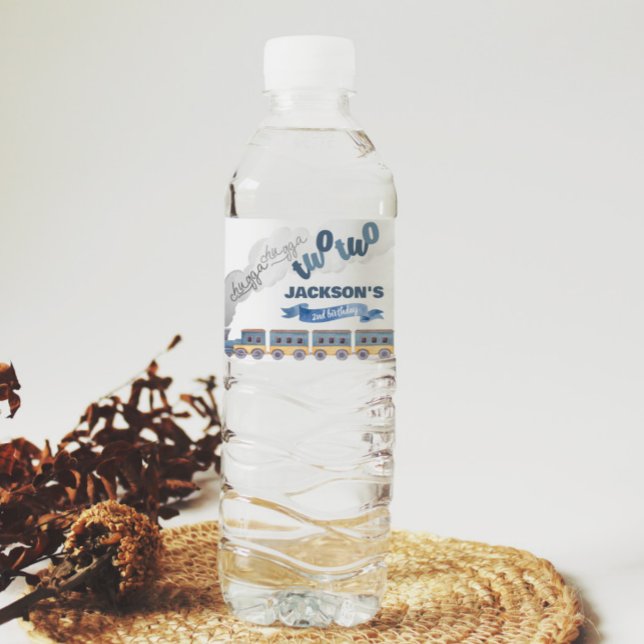 Vinho Rótulo da Garrafa de Água do Comboio Todo o Consel (Criador carregado)