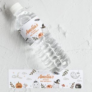 Vinho Rótulo da Garrafa de Água do Halloween
