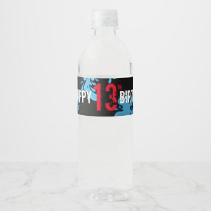Vinho Rótulo da Garrafa de Água do Parto de Piscina para