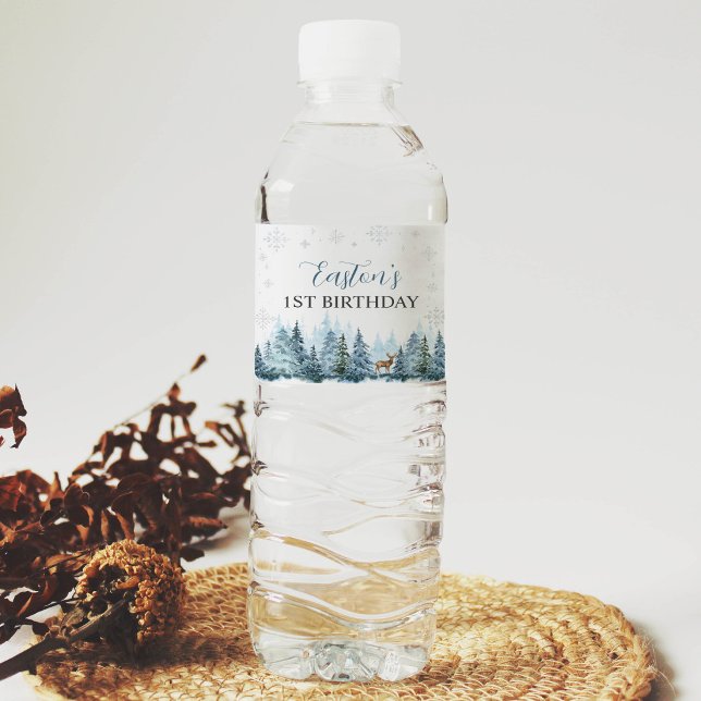 Vinho Rótulo da Garrafa de água para Festas de aniversár (Criador carregado)