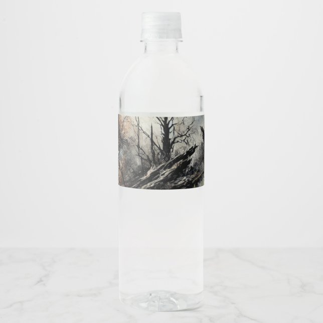 Vinho Rótulo de Garrafa Artístico Personalizado (Frente)