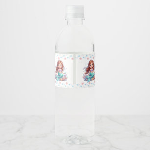 Vinho Rótulo de Garrafa de Água para Chá de Bebê da Pequ