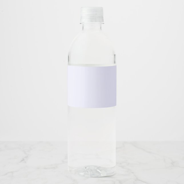 Vinho Rótulo de Garrafa de Água Personalizada da lavanda (Frente)