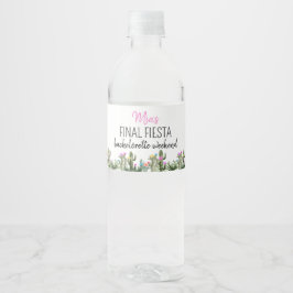 Vinho Rótulo de Garrafa de Água Personalizado Final Fies