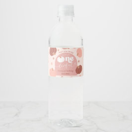 Vinho Rótulo de Garrafa de Aniversário de Um Ano Abóbora
