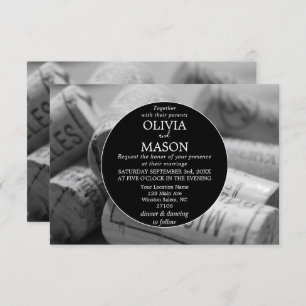 Vinho Rústico Parecia Vineyard Convite Para Casame