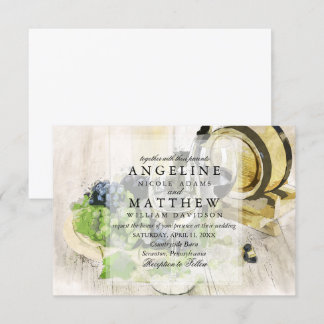 Vinho Rústico Parecia Vineyard Convite Para Casame