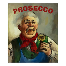 Vinho, texto de edição, Poster