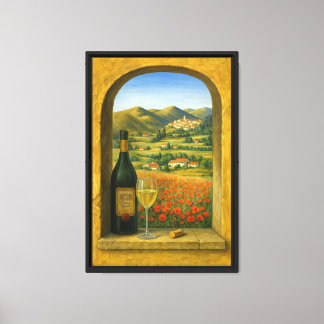 Vinho tucano e Impressão de Canvas de Parede de