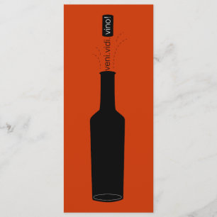 Vinho Vover Veni Vidi Vino Provando Vino Convite