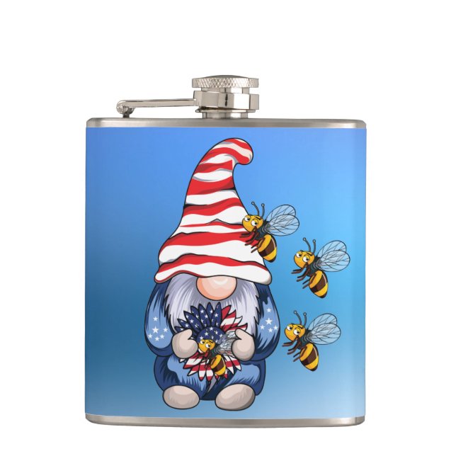 Vinil Wrapped Flask, 6 oz Cantil (Frente)