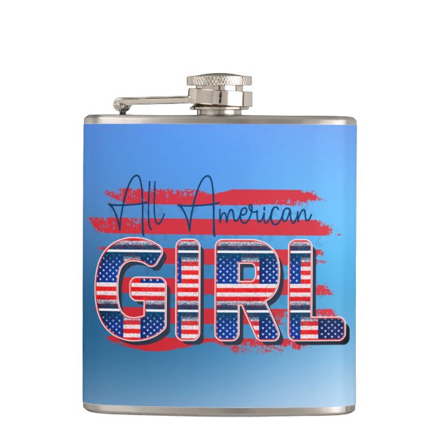 Vinil Wrapped Flask, 6 oz Cantil (Frente)