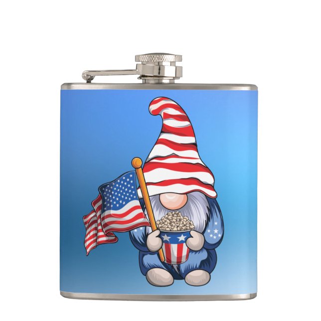 Vinil Wrapped Flask, 6 oz Cantil (Frente)