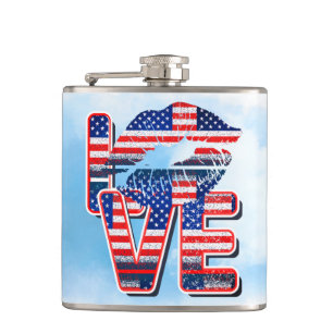 Vinil Wrapped Flask, 6 oz Cantil